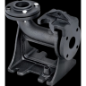 Муфта автоматическая трубная LEO TO100-100 (для фекальных насосов WQ) L1161